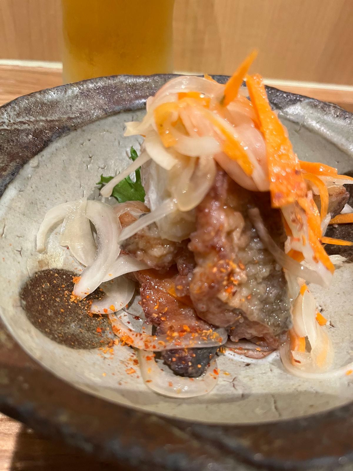 鯵の南蛮漬け