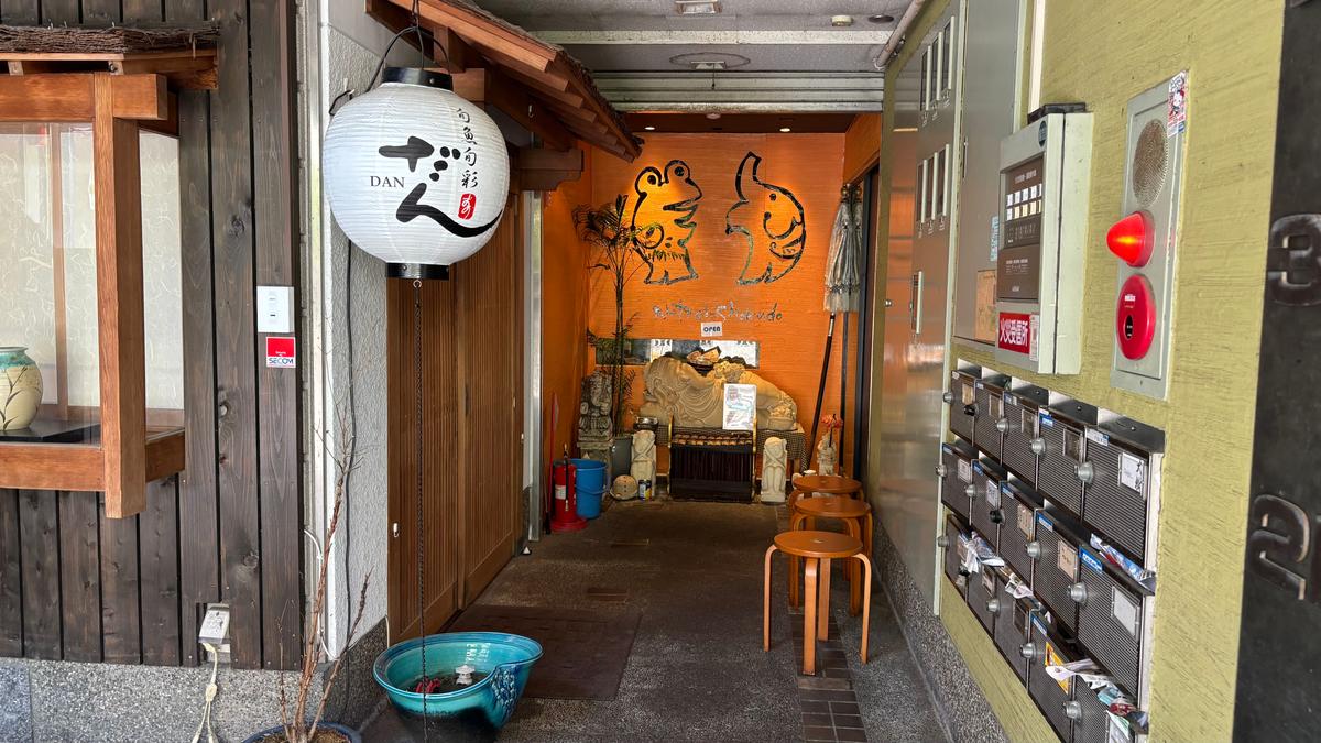 ここの入り口の扉が異様に重たい時があります！笑