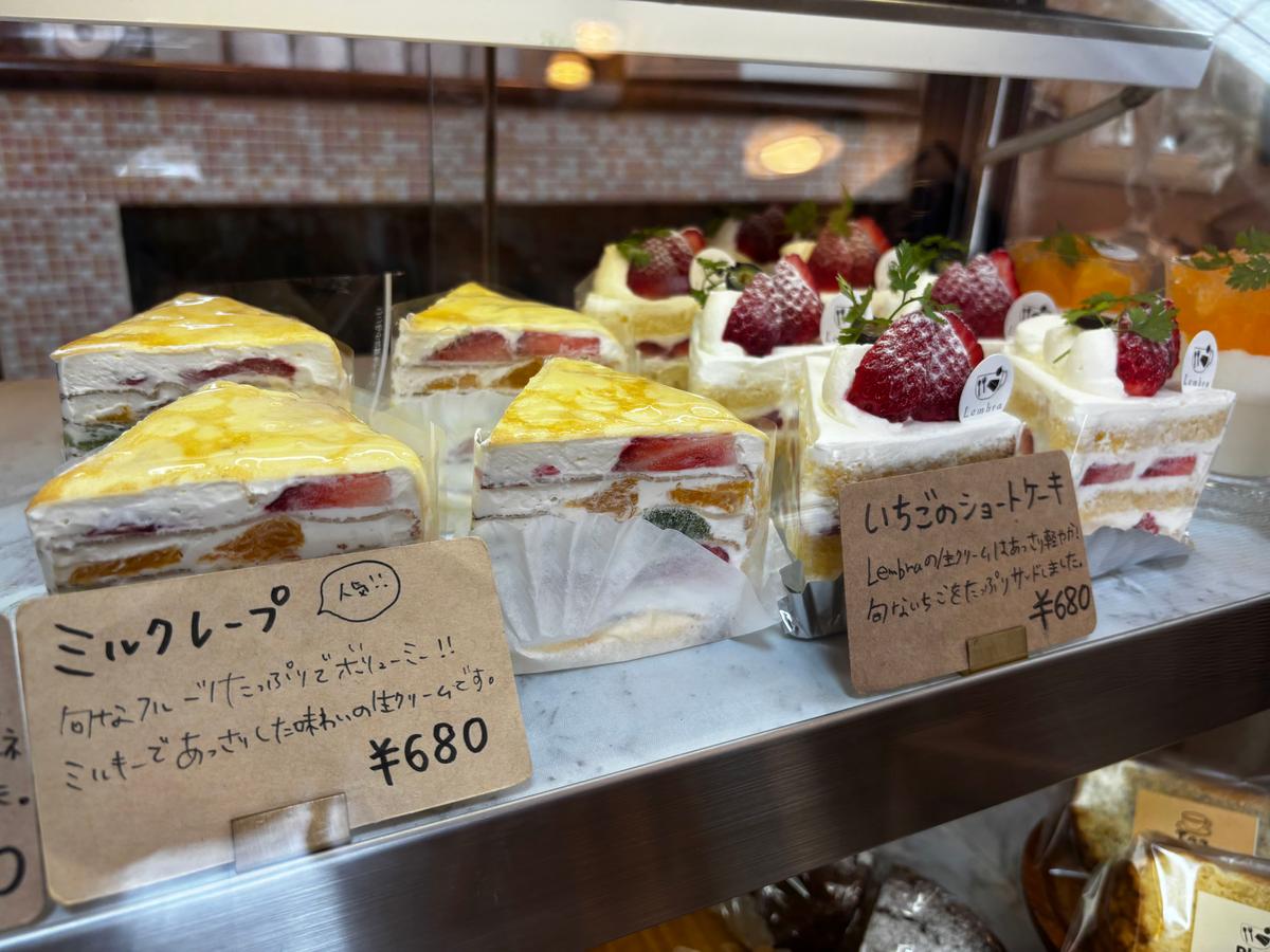 お誕生日ケーキの注文も出来るようです！