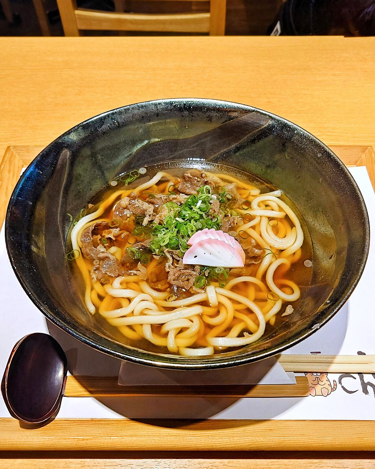 牛肉うどん