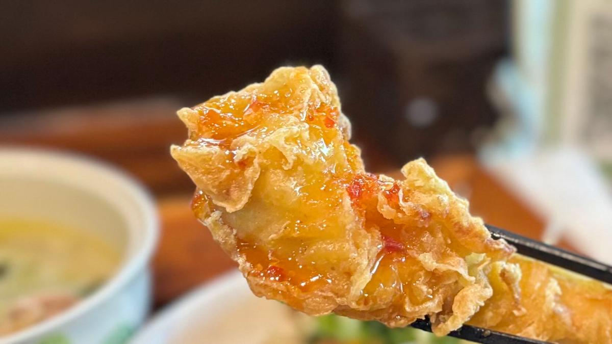 スイートチリソースは味変にも最適🙆‍♀️