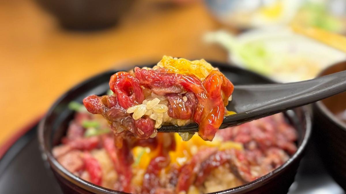 甘めのタレでごはんが進みます🍚
