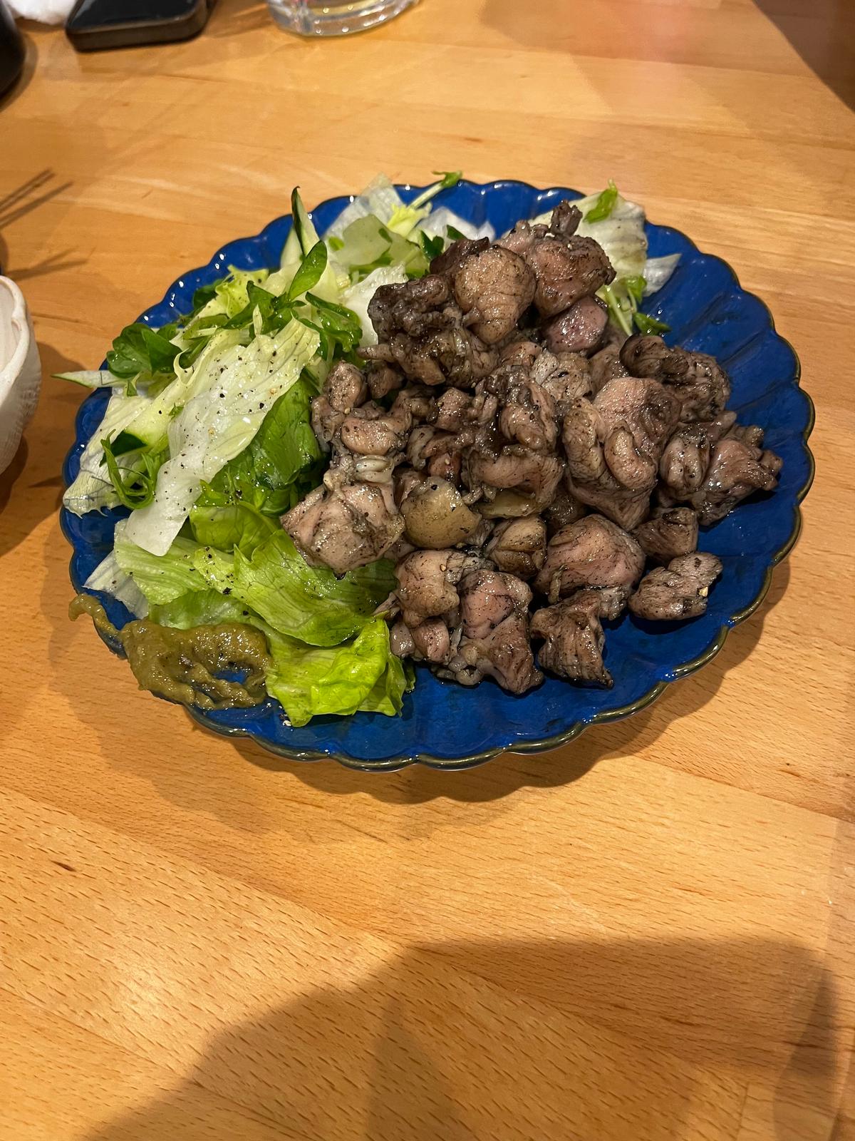 若どりあぶり焼き