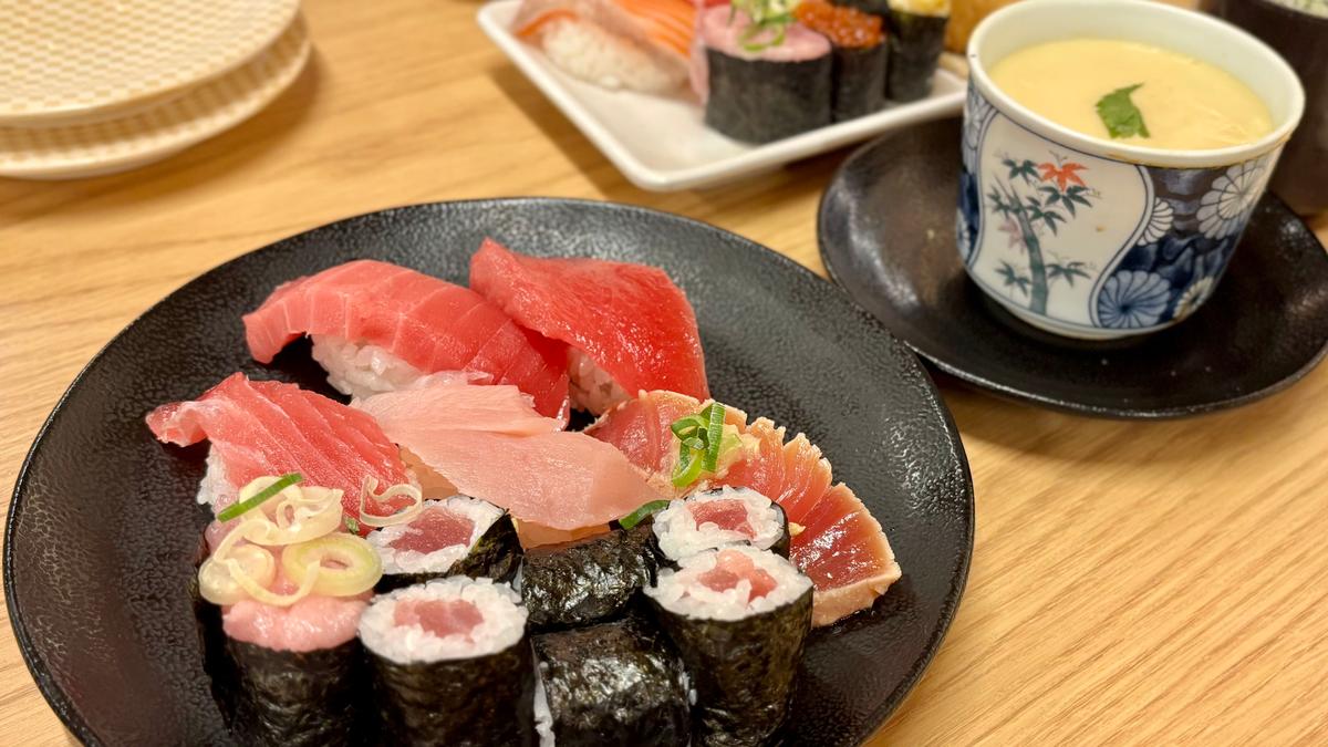 まぐろづくしの盛り合わせ🍣