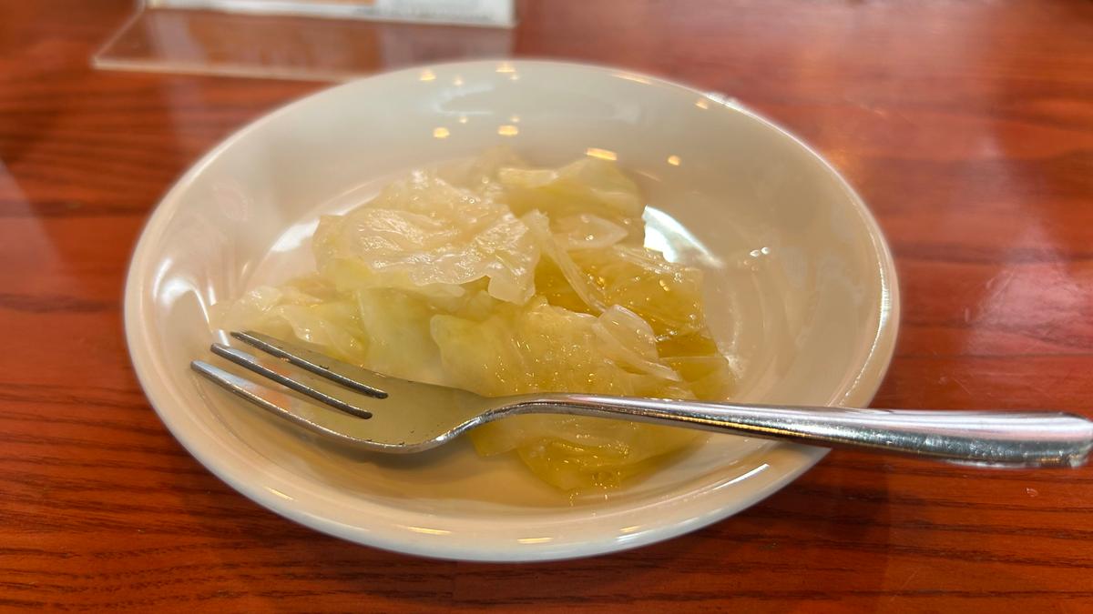 酸味の効いたピクルスとの相性はばっちり☺