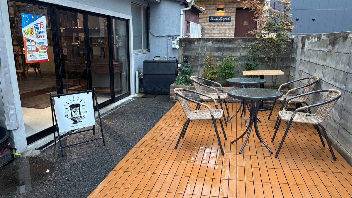 この日は雨上がりだったのでテラス席は使えず…。また天気のいい日に行ってみたいです😊
