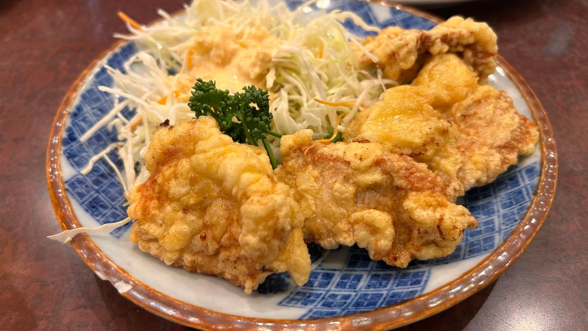 個人的なおすすめは豚の天ぷら