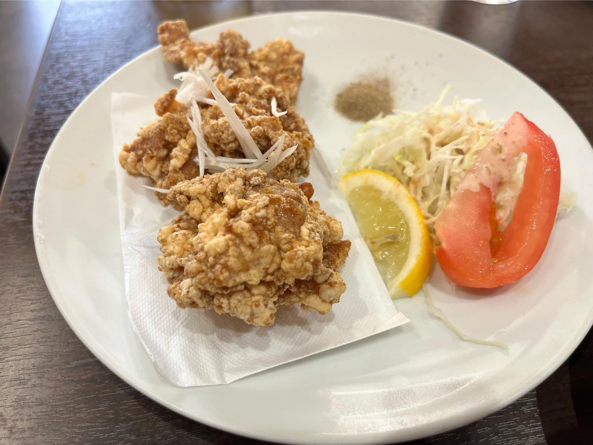 唐揚げハーフ