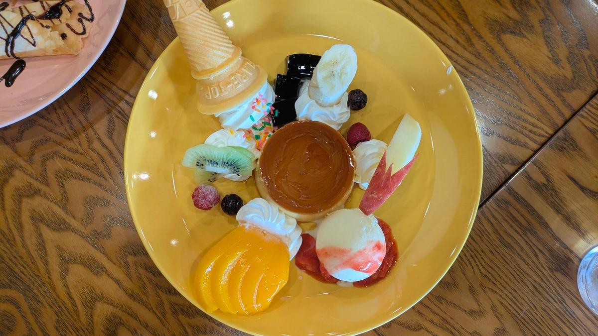 上から見たらこんな感じ。いろんなのが詰まってます😍