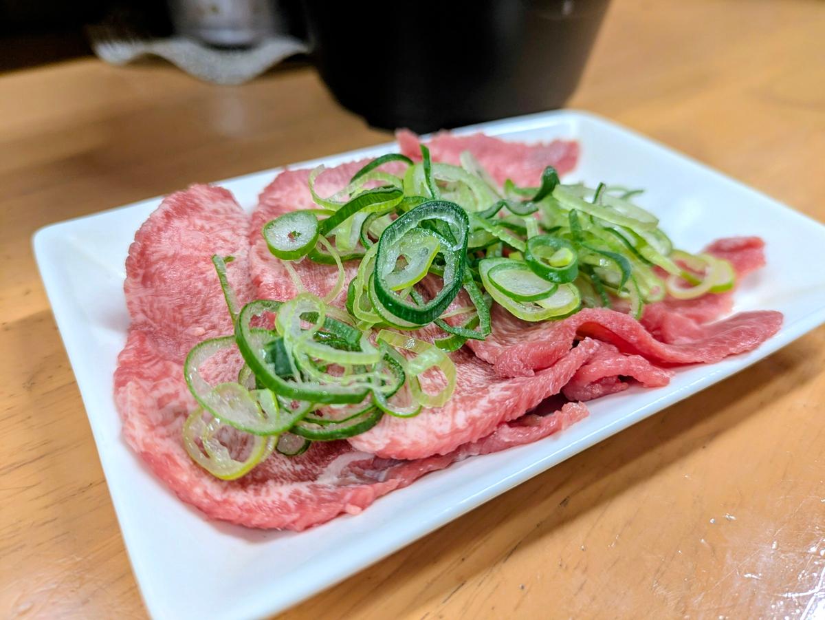 塩タンは卓上で焼きましたー