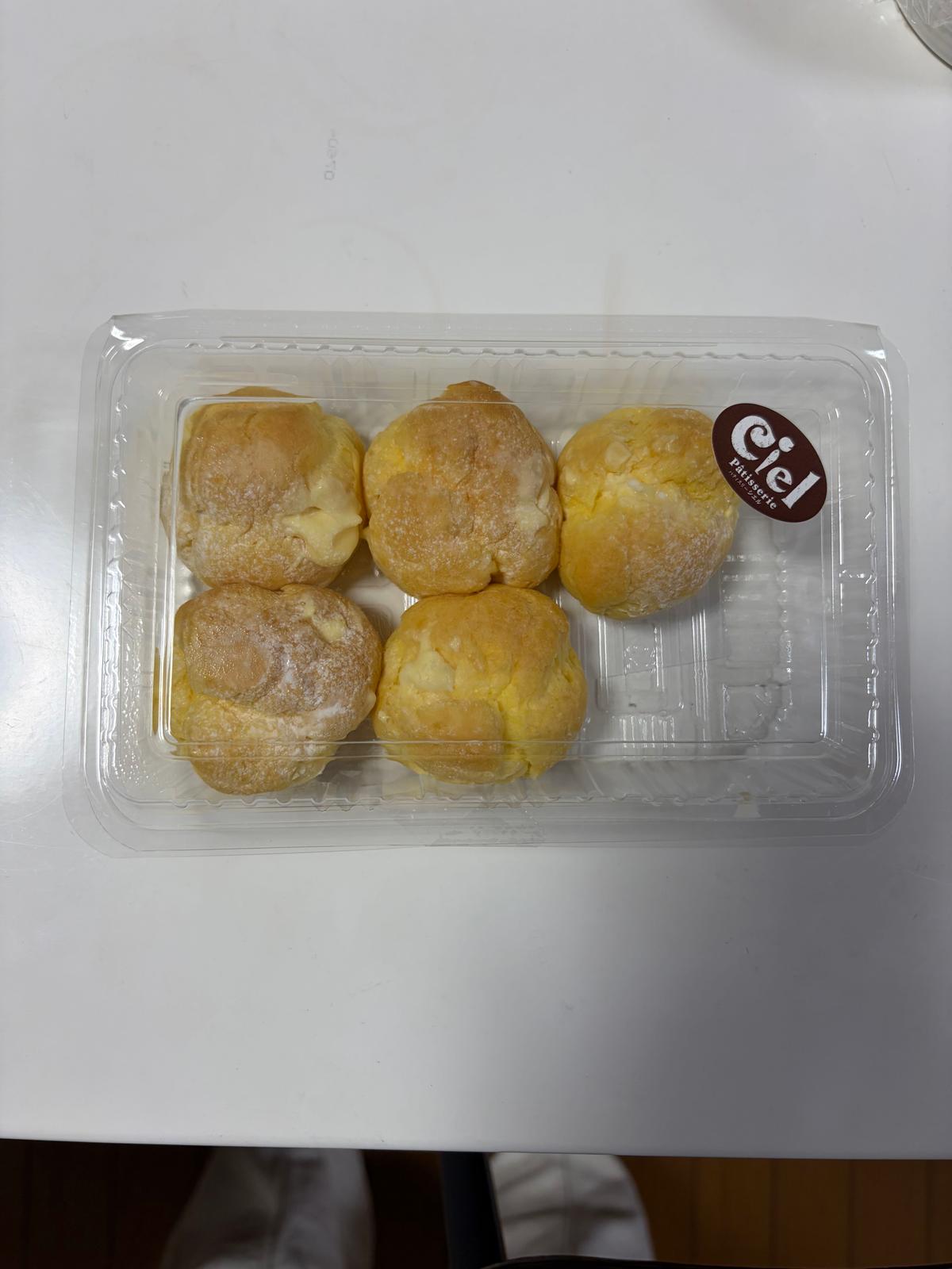 クリームいっぱい