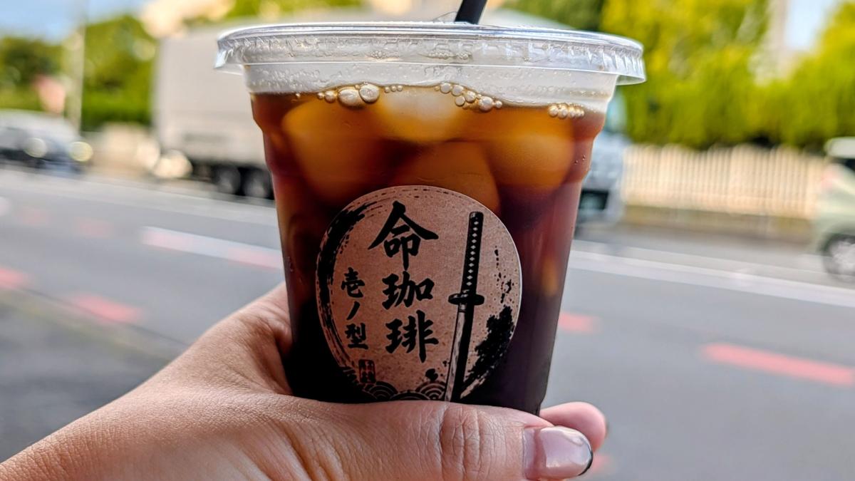 ベビーカステラに合うコーヒーは二種類。今回は初めてさんにおすすめの壱ノ型をいただきました☕