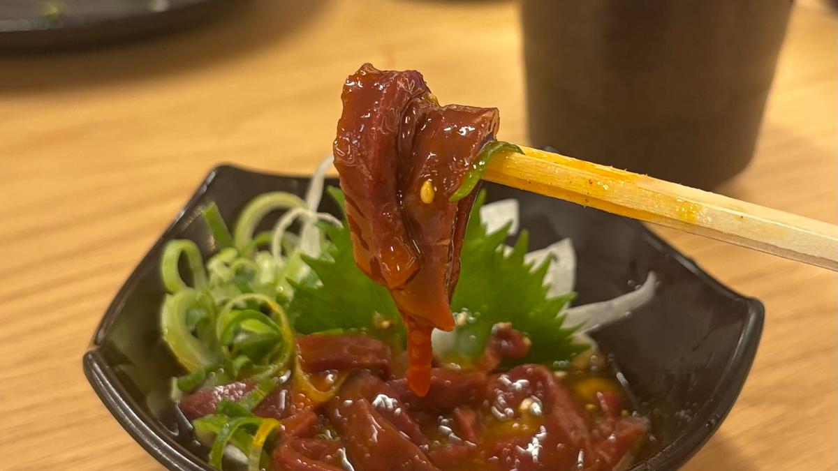 お寿司も食べつつ焼肉メニューも食べられるのは嬉しい😆