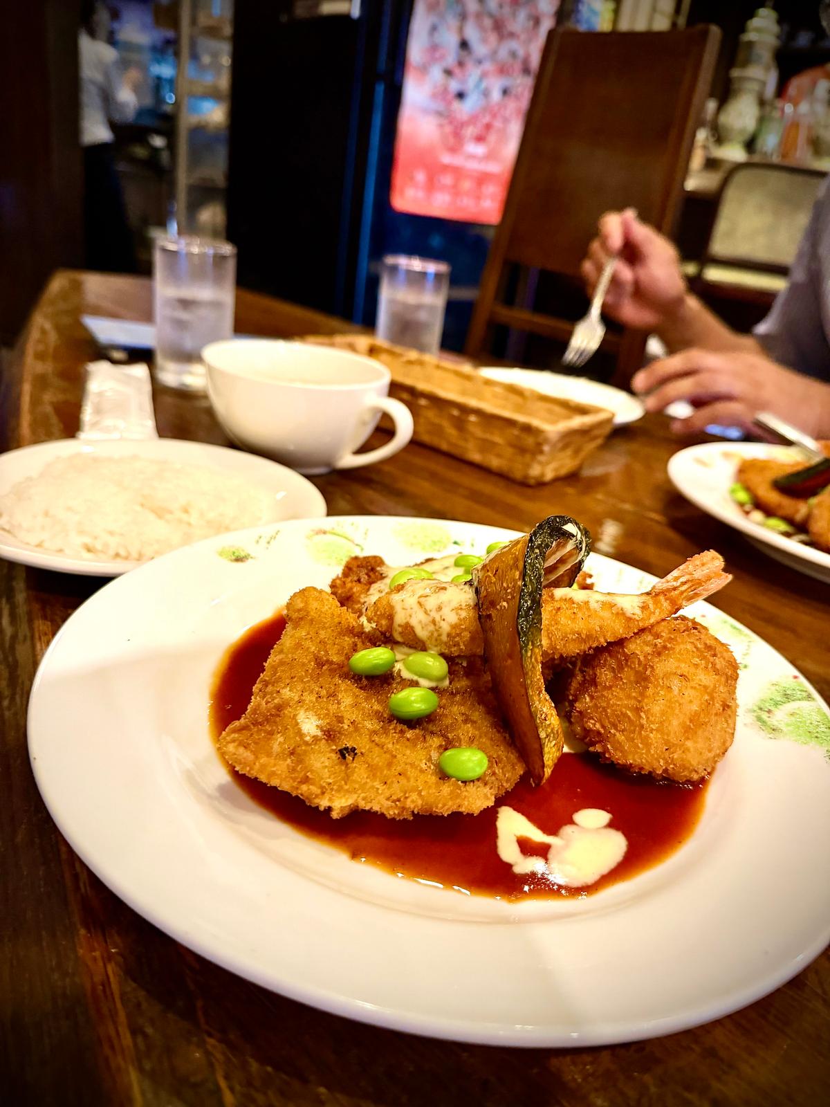 ミックスフライランチ