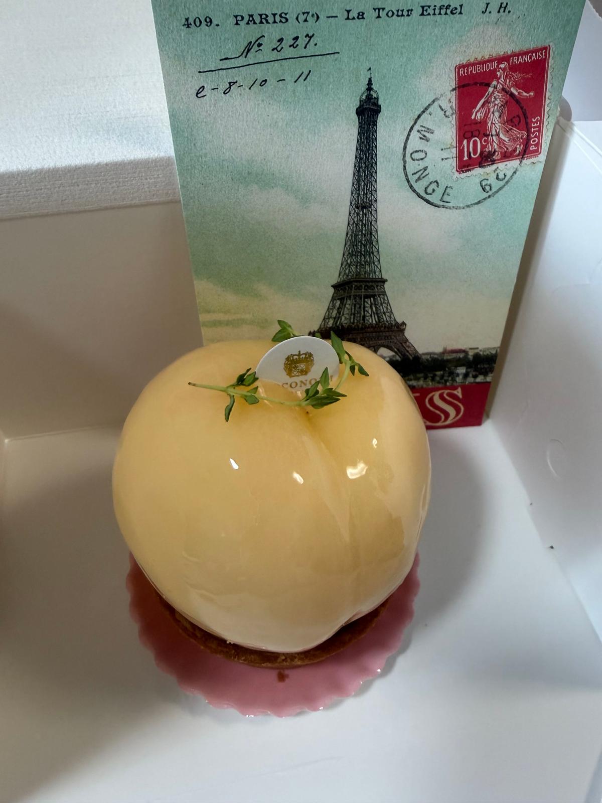 白桃ケーキ