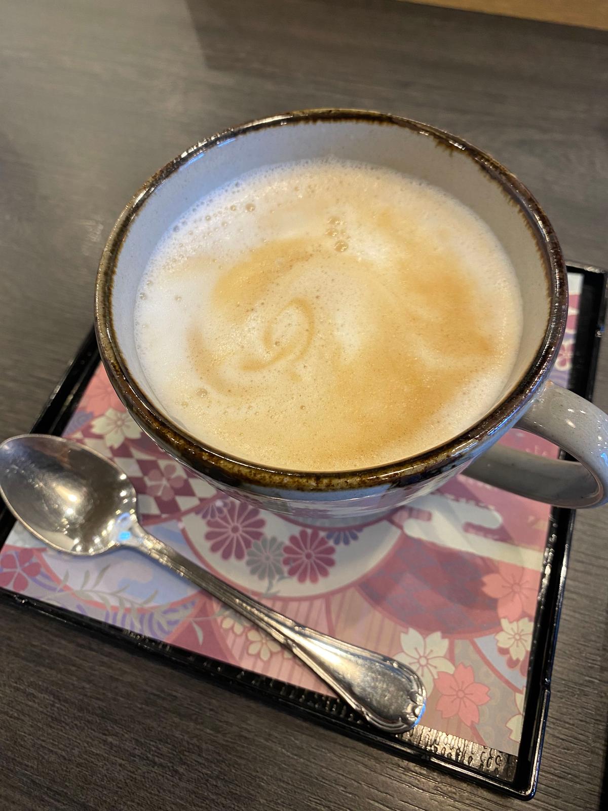 ホットカフェラテ