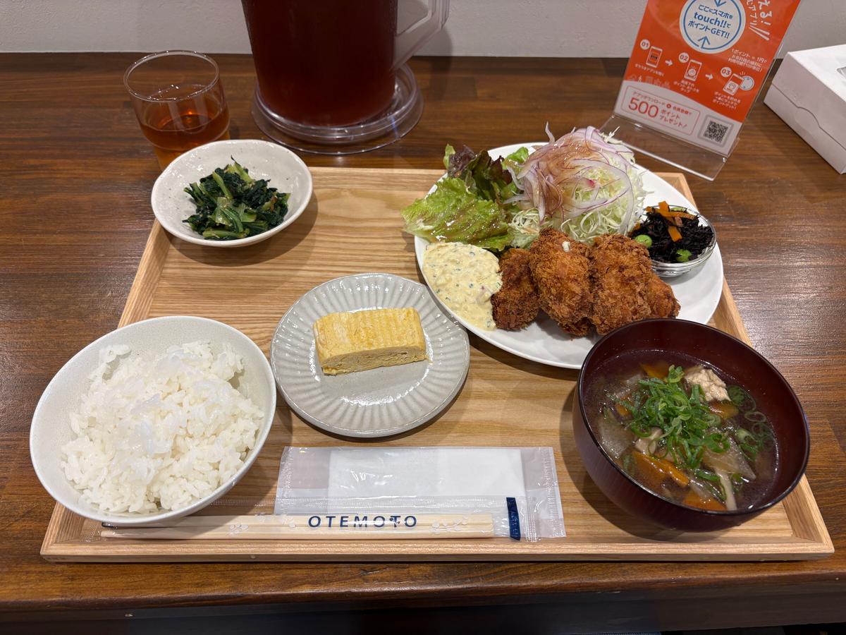 カキフライ定食