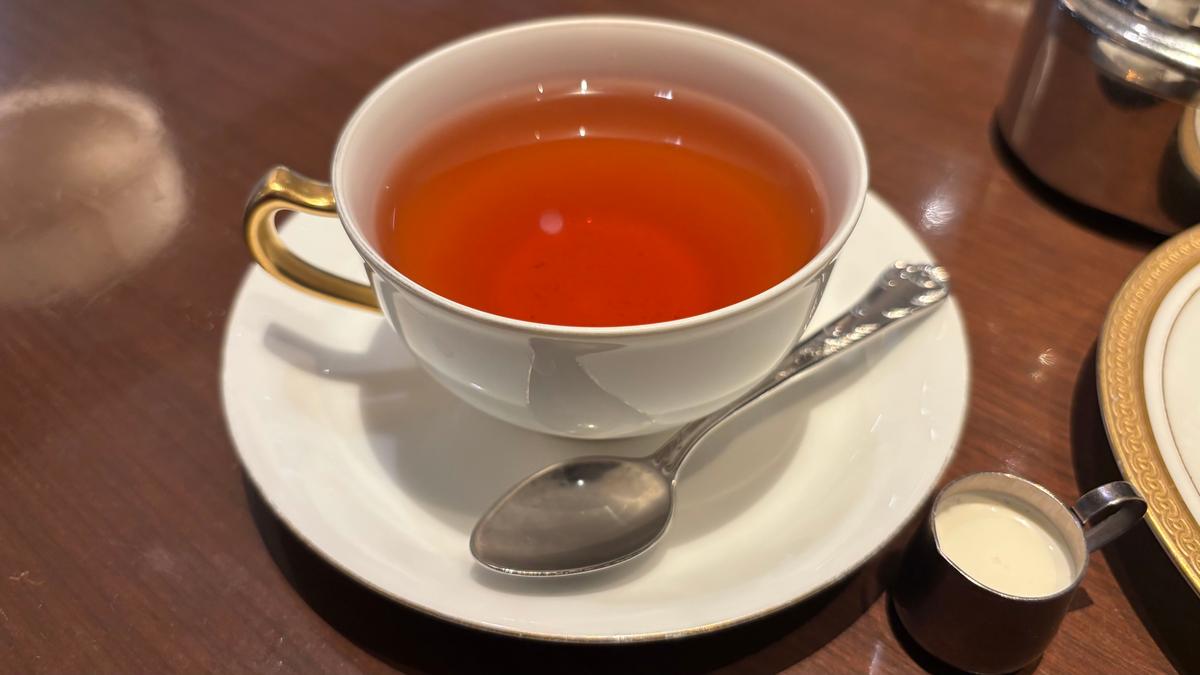 温かい紅茶と一緒に🫖