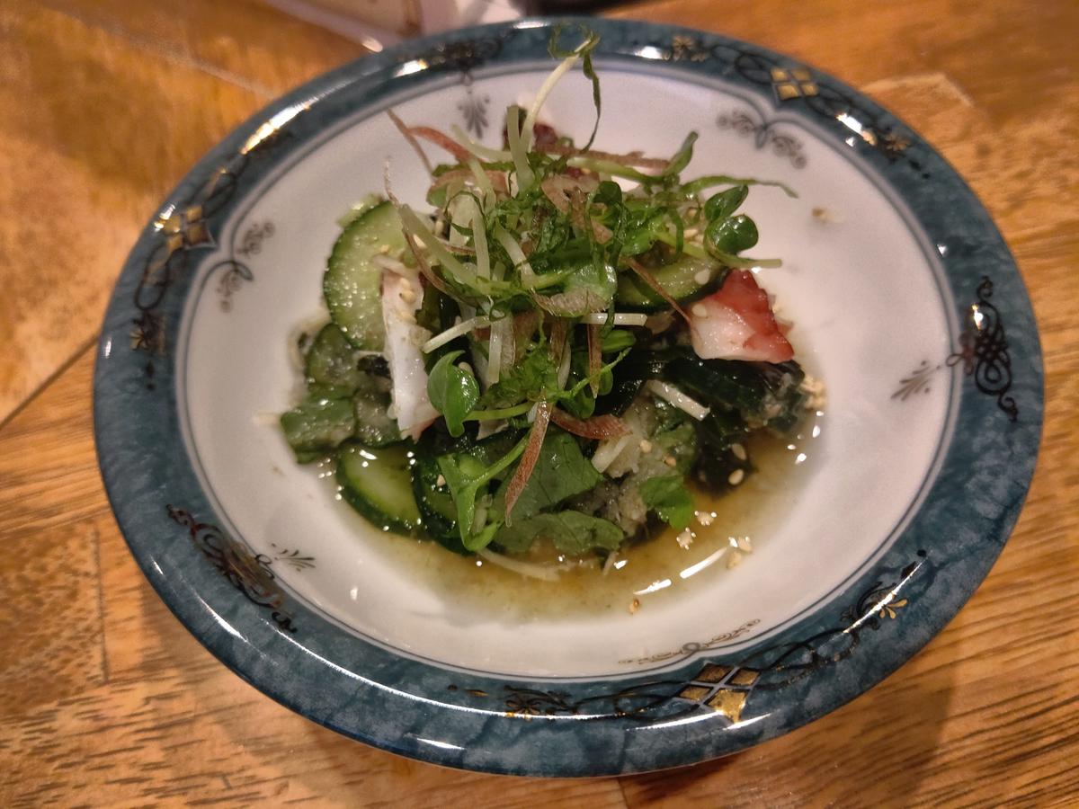 酒飲みにはたまらん薬味使い