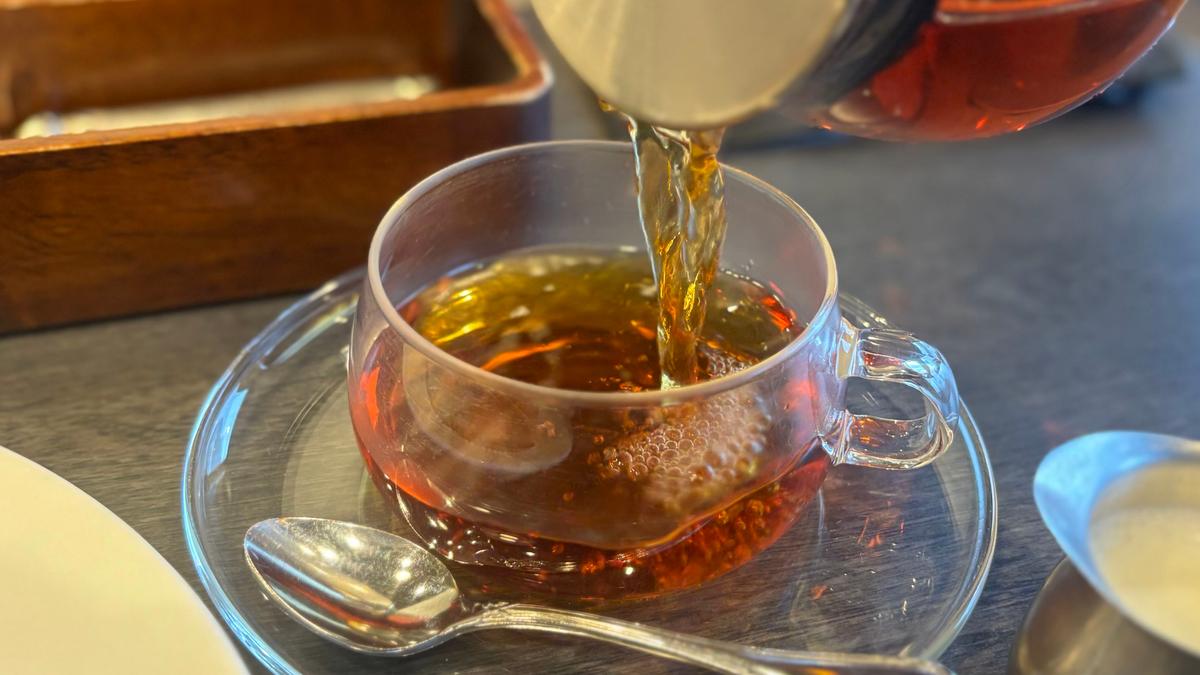 甘いものには紅茶をセットで♪