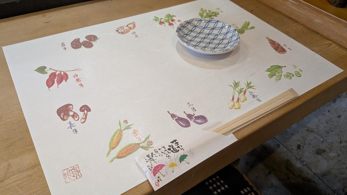 こういう細かい部分のセンスが素敵です✨