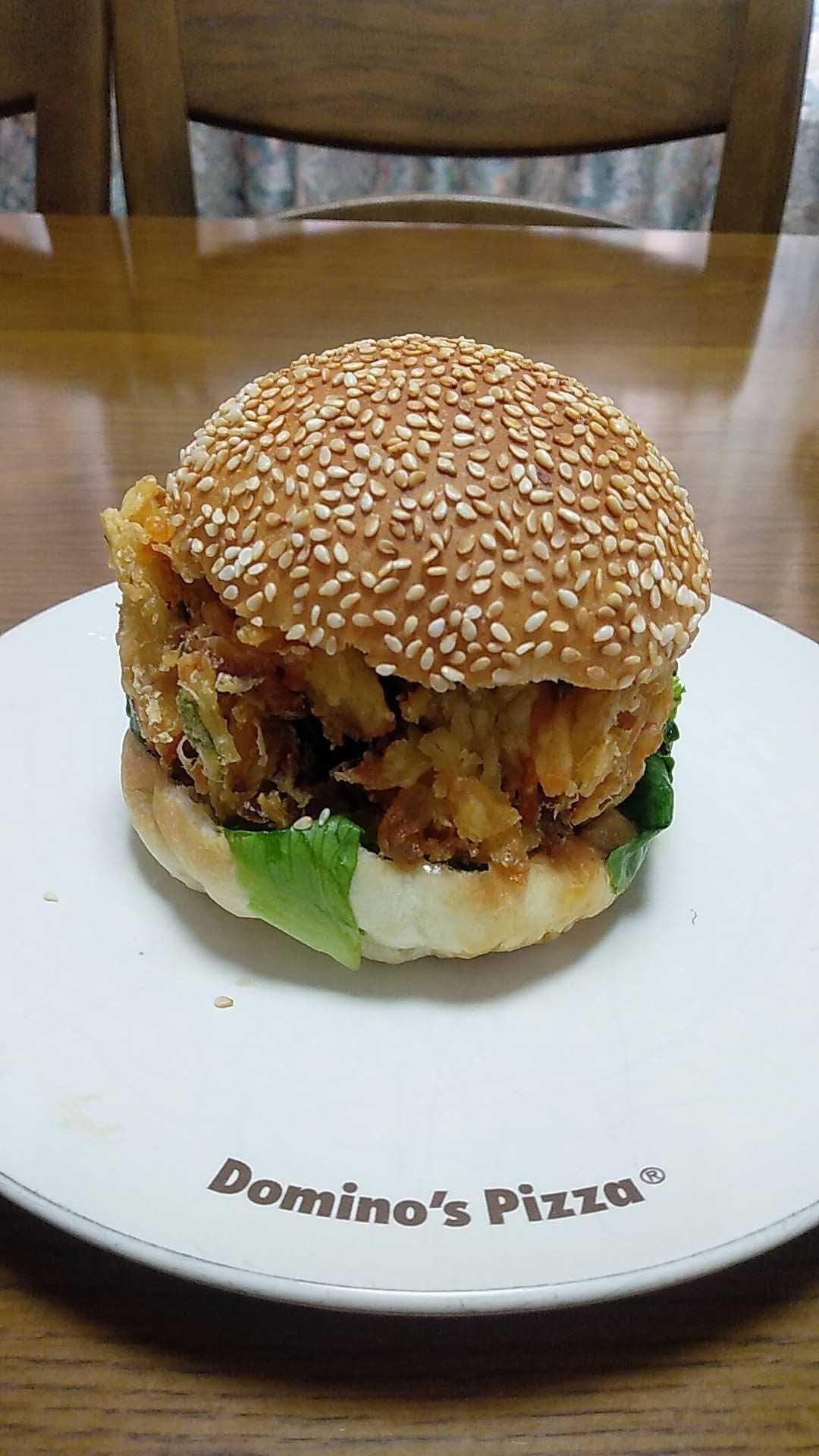 匠バーガー（和風かき揚げ）