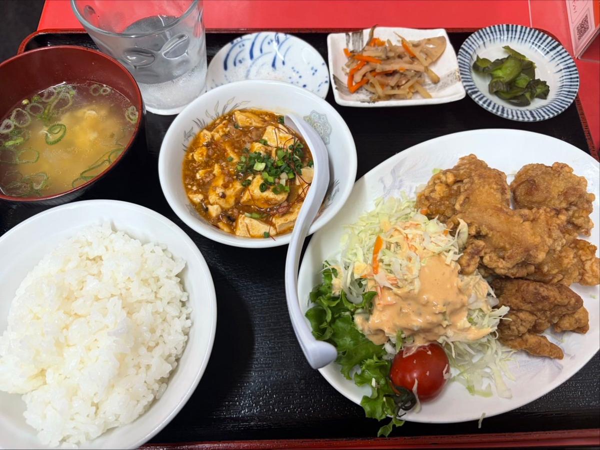 唐揚げ定食
