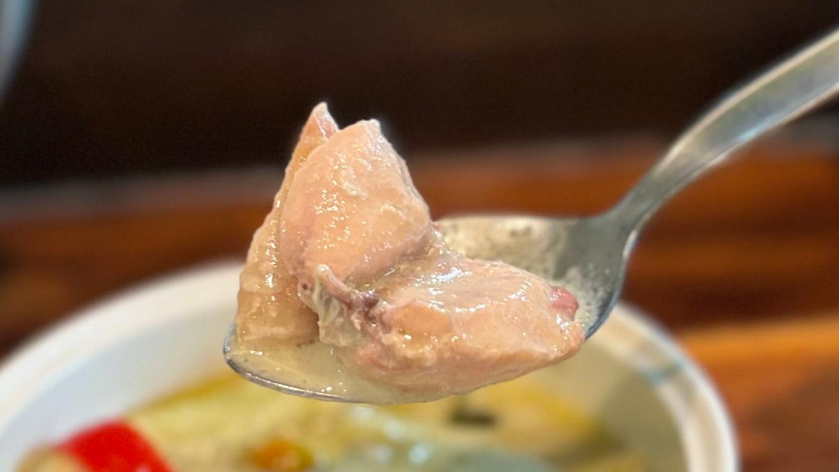 鶏肉も大きめで満足感バッチリ👌