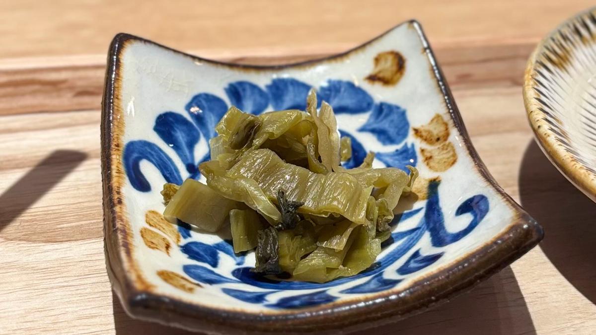 漬物もごはんが進む♪