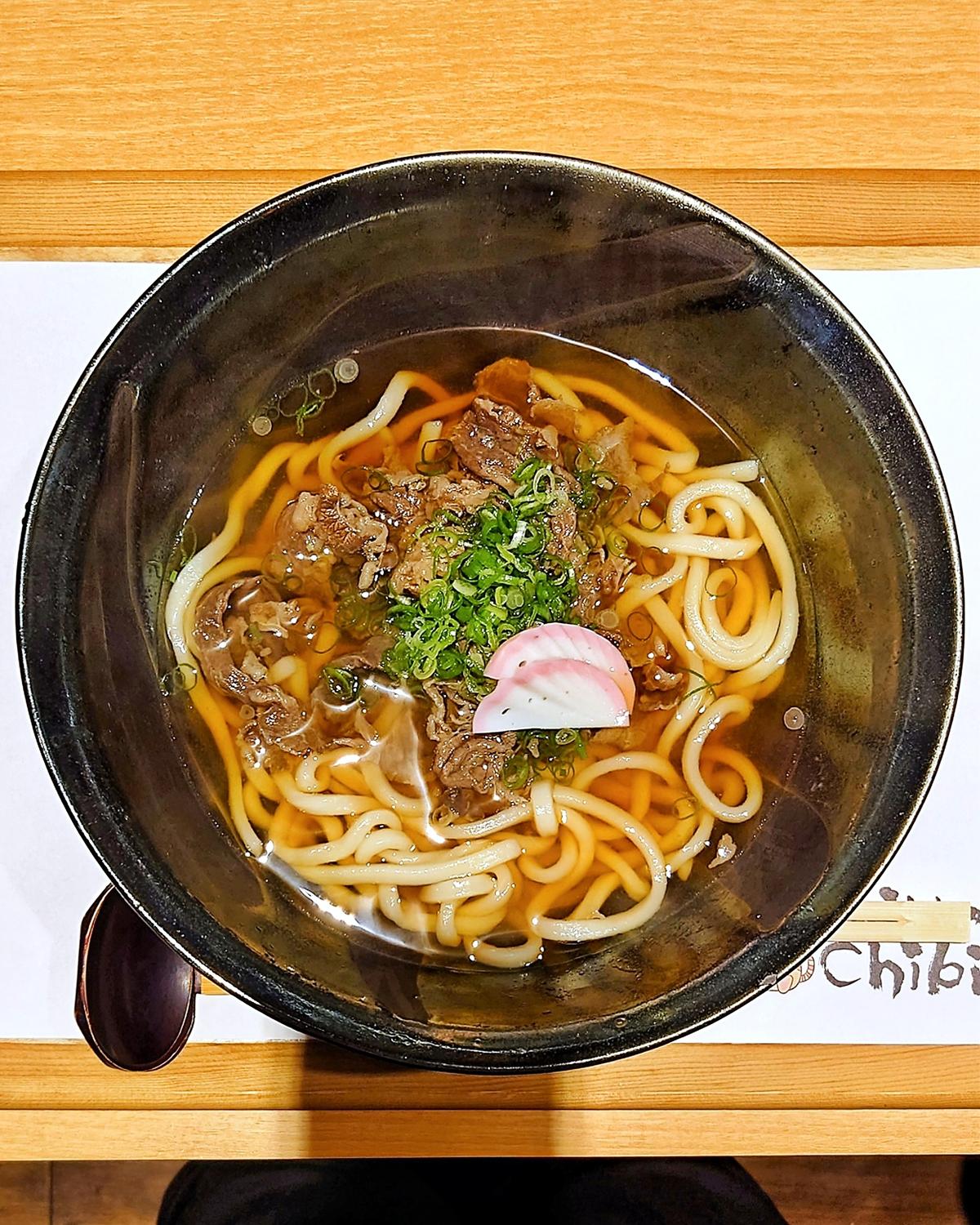 牛肉うどん