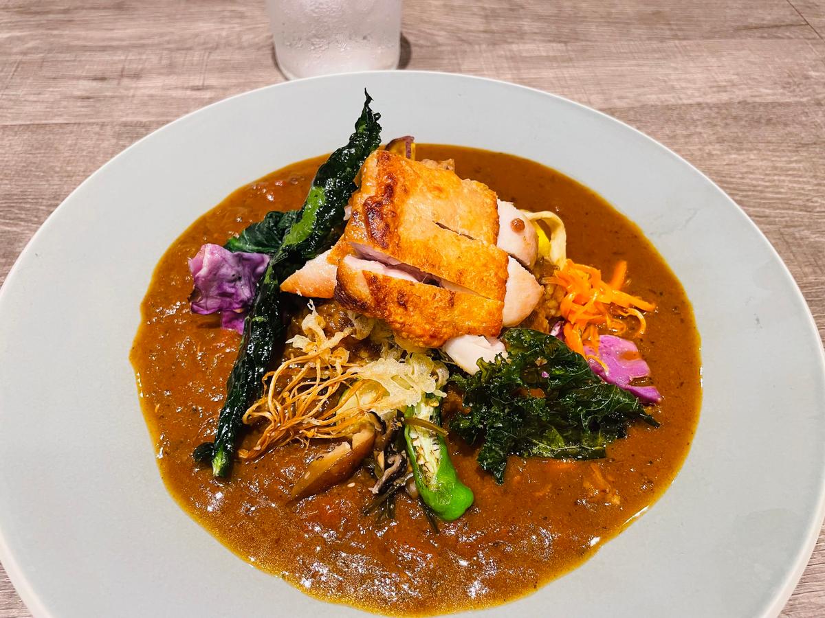 グリルチキンカレー