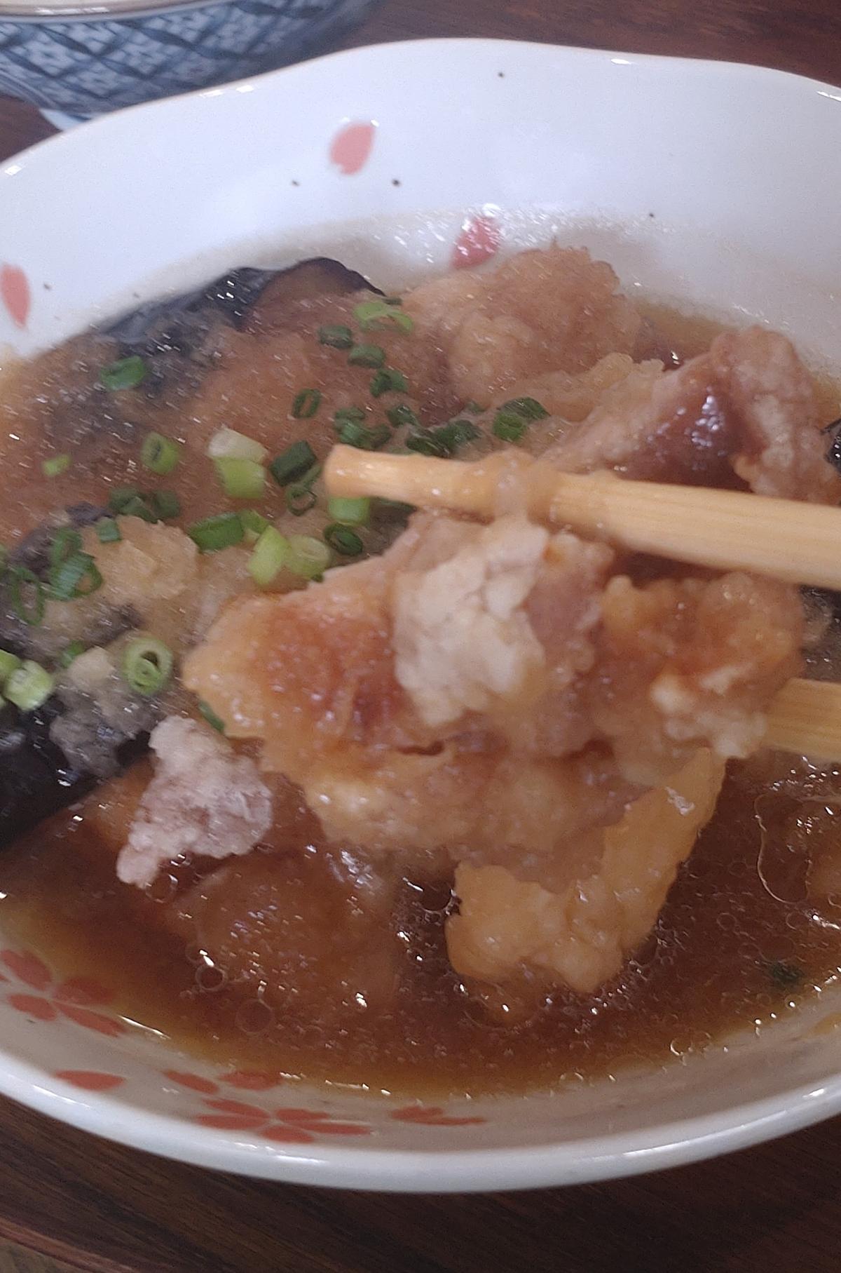鶏肉、揚がってます！