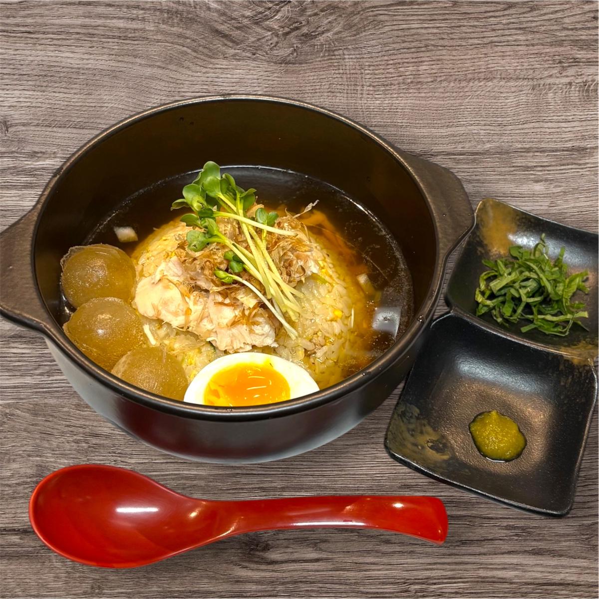 冷やし出汁チャーハンやってます！