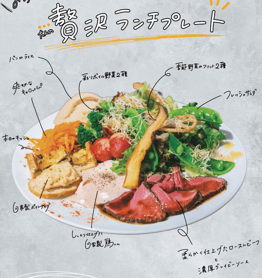 【延長決定】大人の贅沢ランチプレート