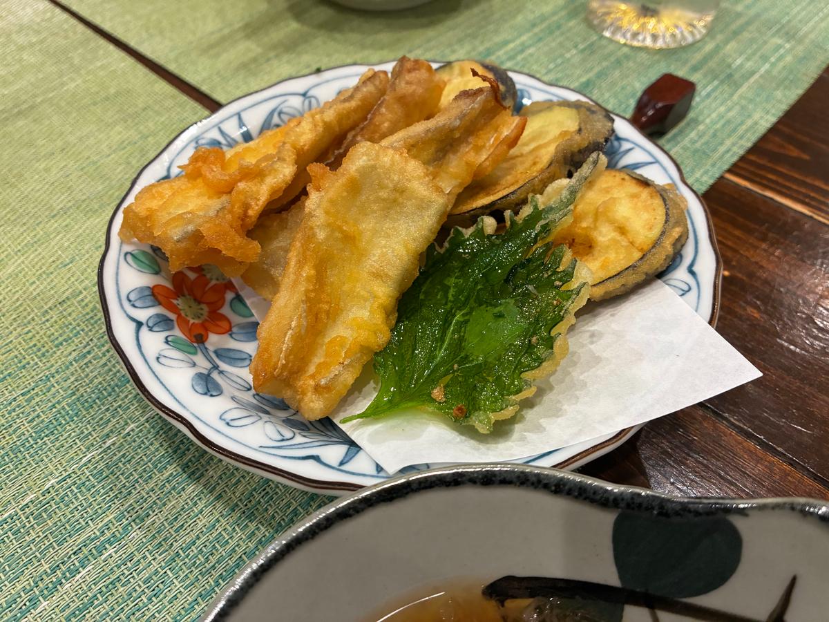 太刀魚の天ぷら
