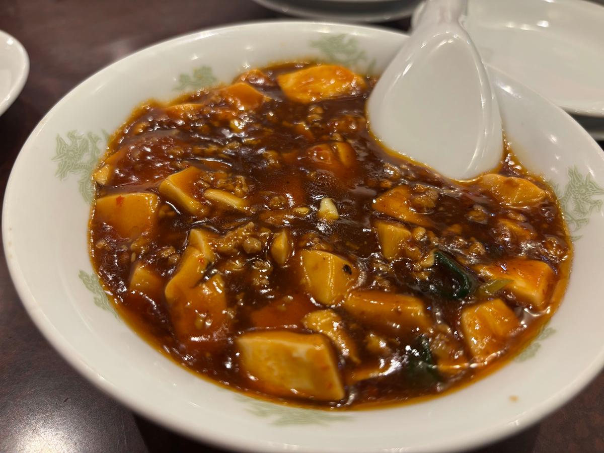 おすすめの麻婆豆腐