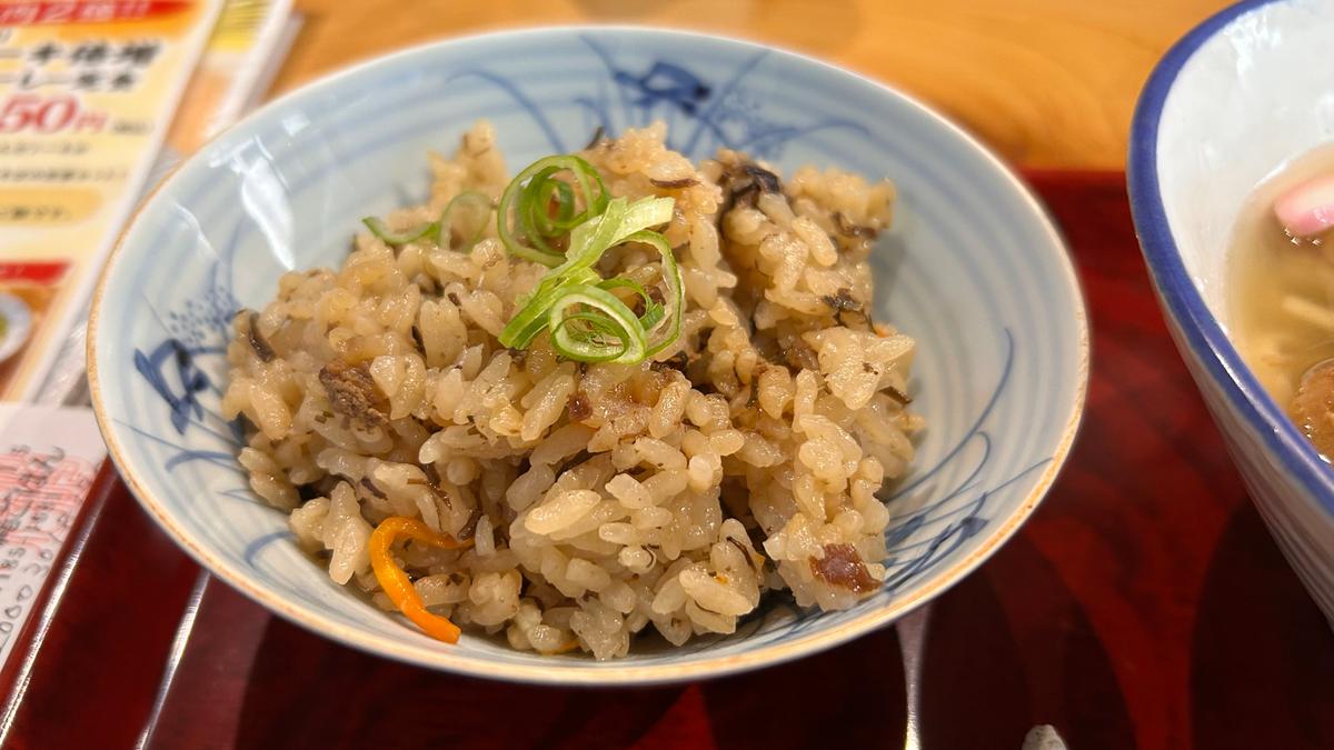 炊き込みご飯はやさしい味❤