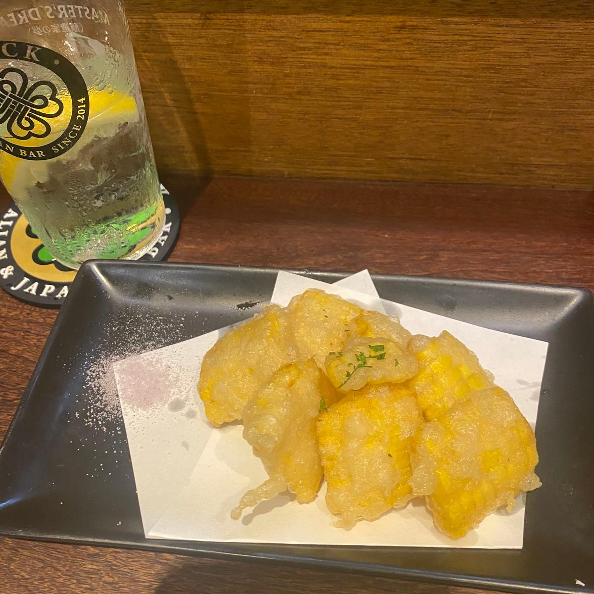 とうもろこしのフリット