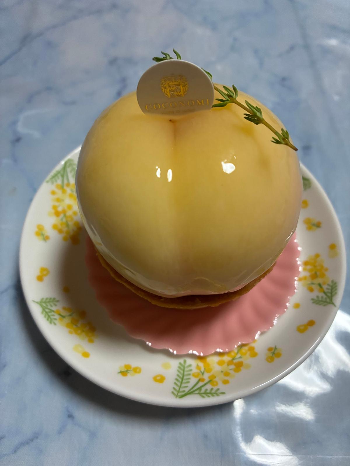 まるごと桃のタルト かわいいまである