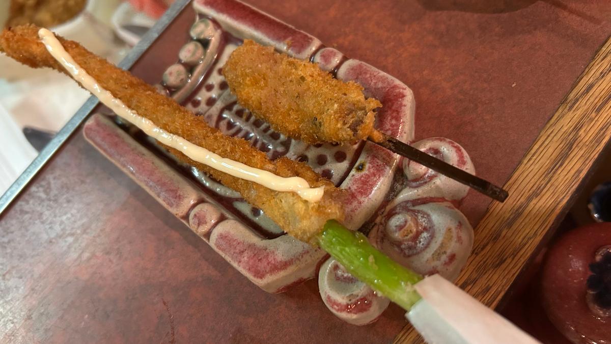 あじは塩で、アスパラはそのままがおすすめです♪