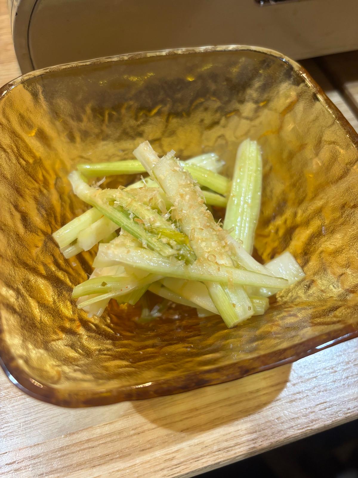 セロリの浅漬け