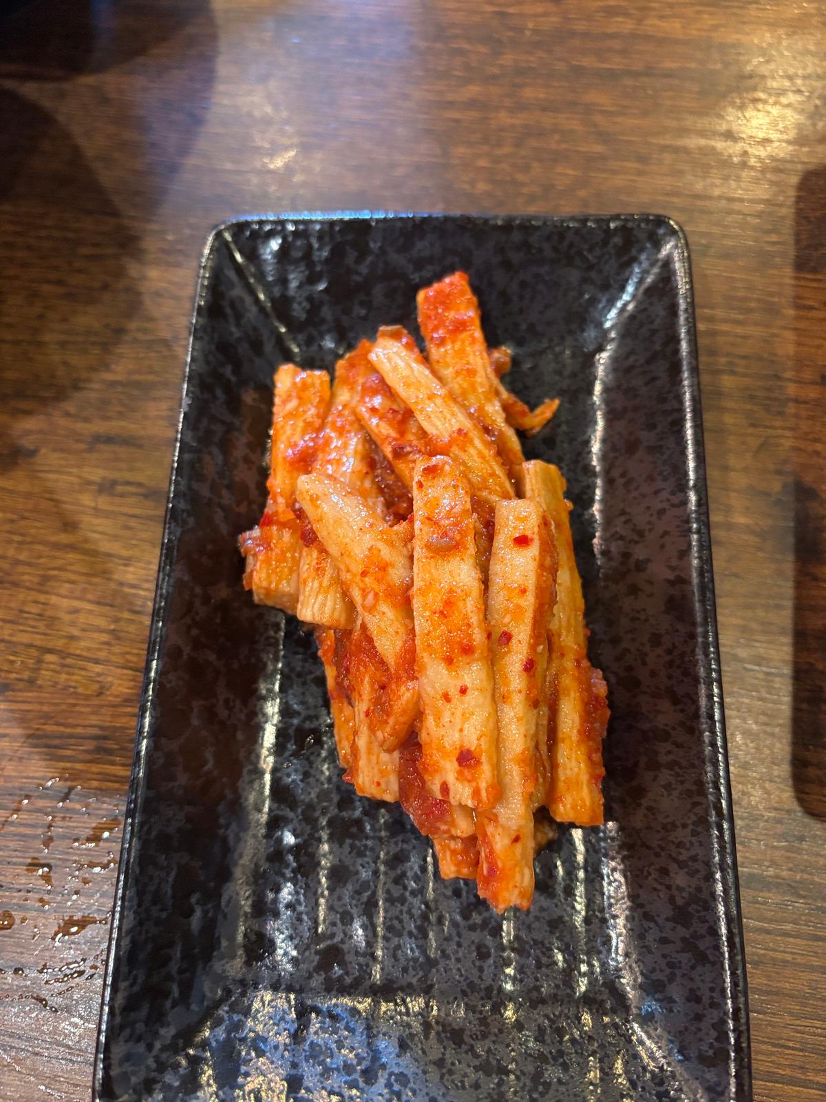 長芋キムチ