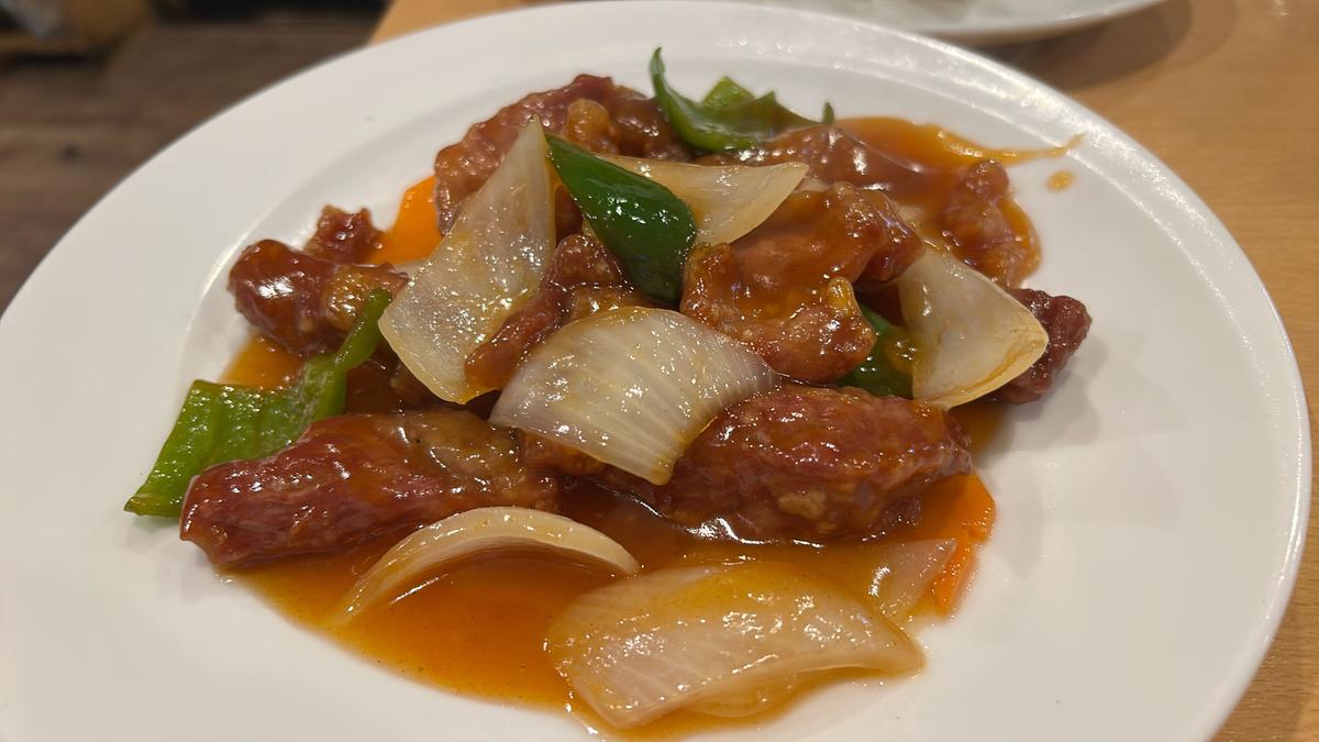 酢豚は酸味がしっかり目でした✨