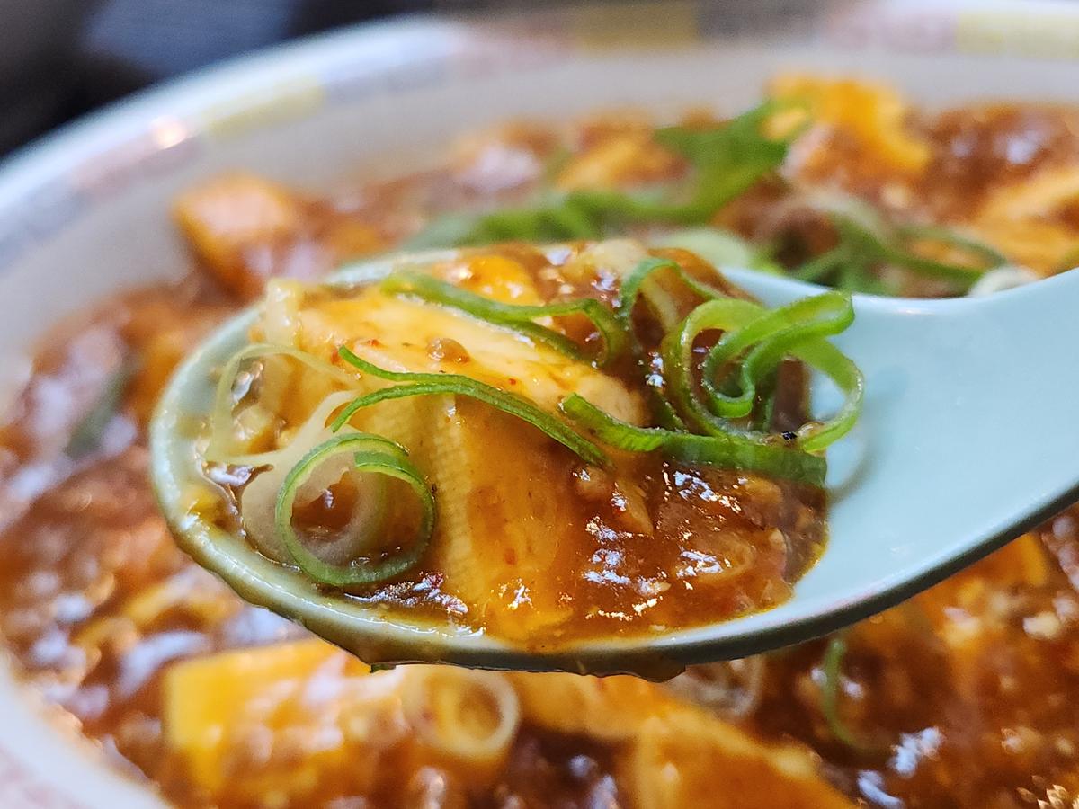 メインは麻婆豆腐を選びました!