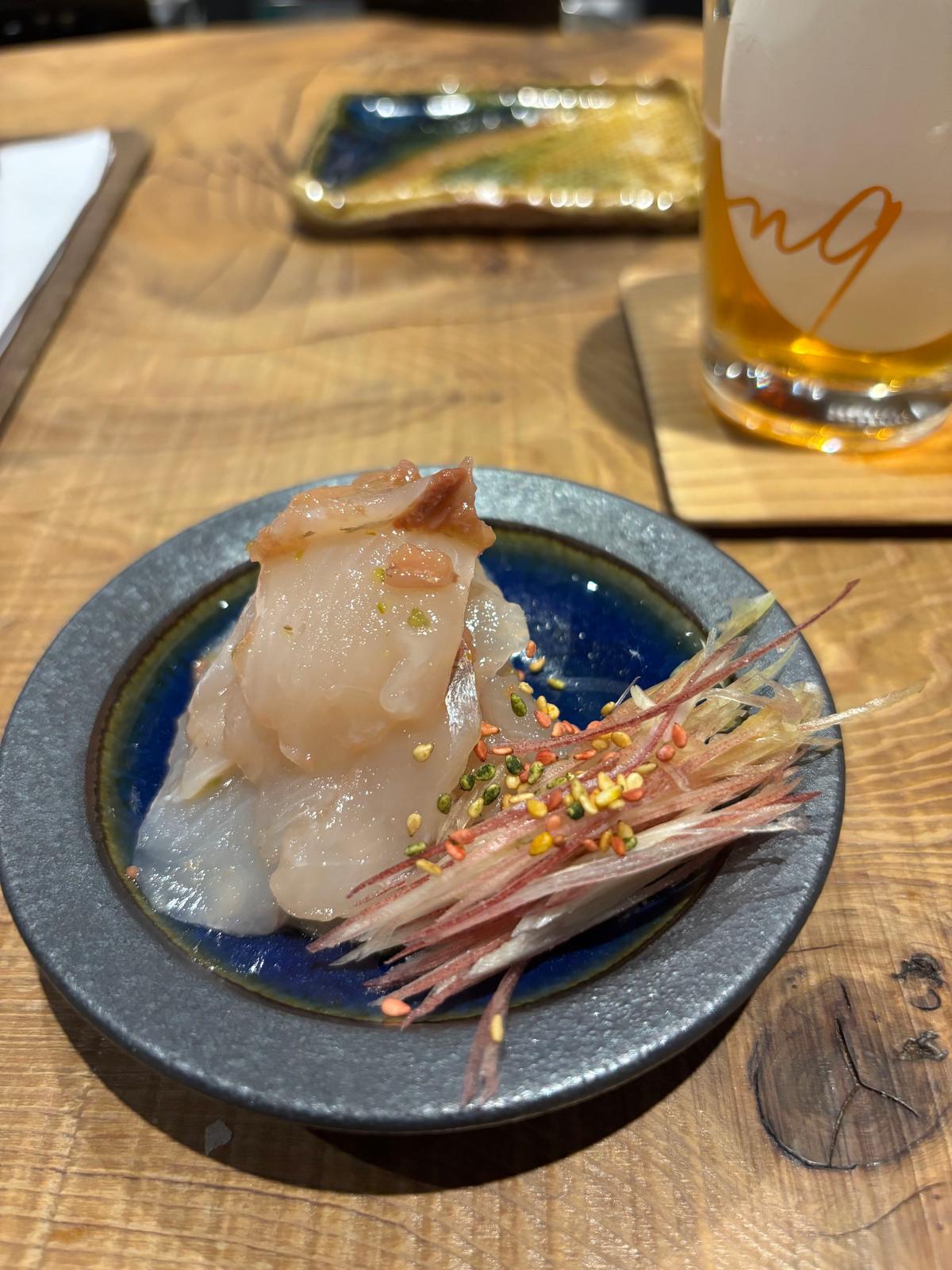 ヤガラの酒盗(?)