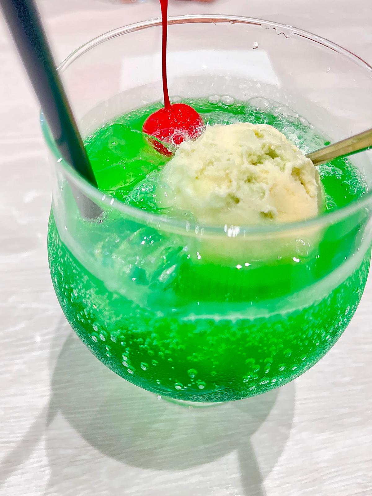メロンクリームソーダ