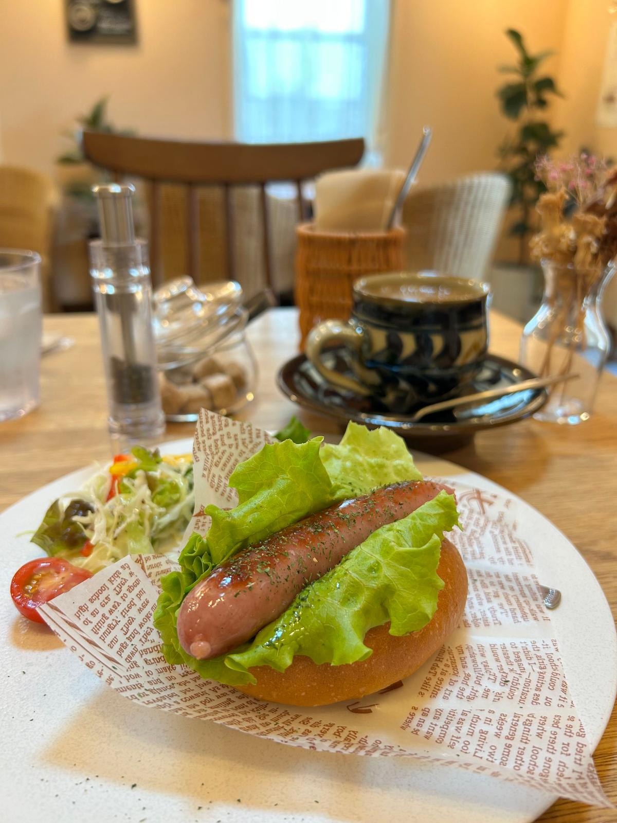 ホットドッグランチ