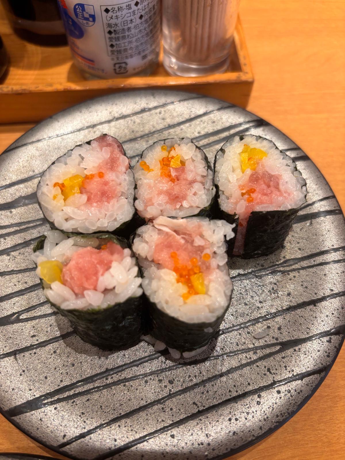 たくとろ、とびっこのプチプチ。