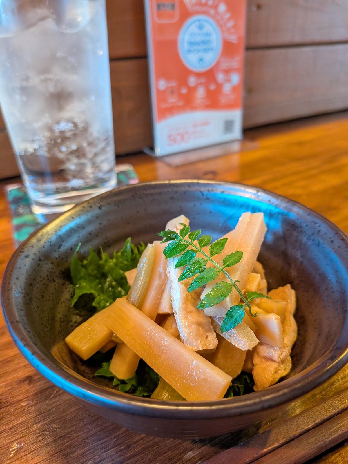 筍とフキの炊いたん