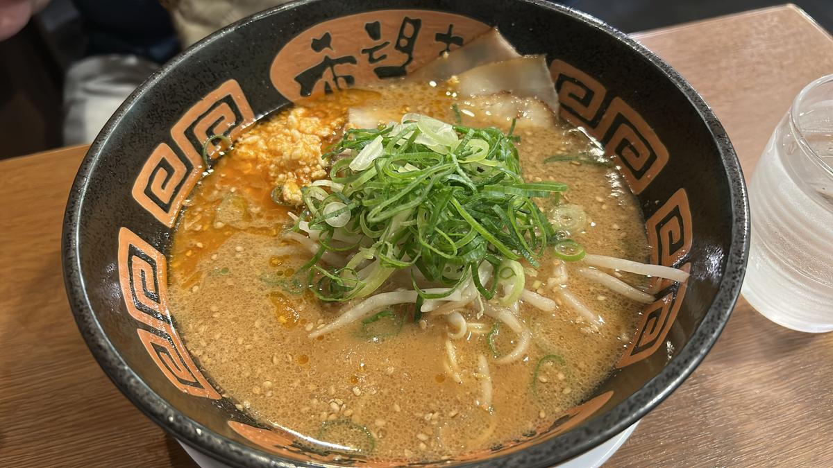 ごま味噌ラーメン